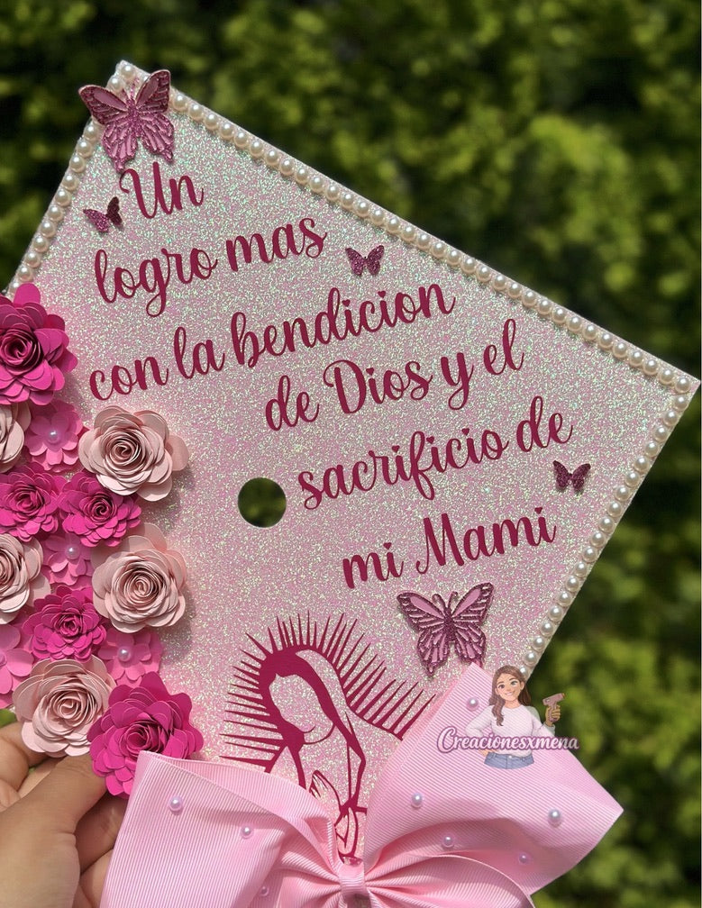 Virgin Mary Grad Cap