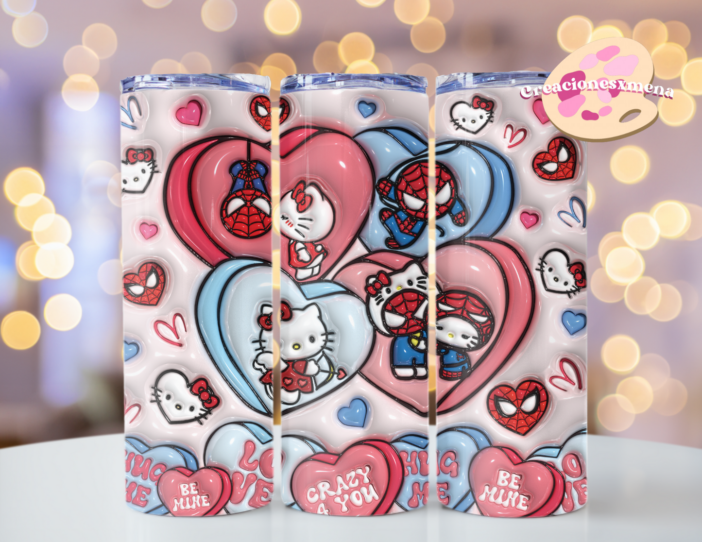 Spidey and HK Tumbler