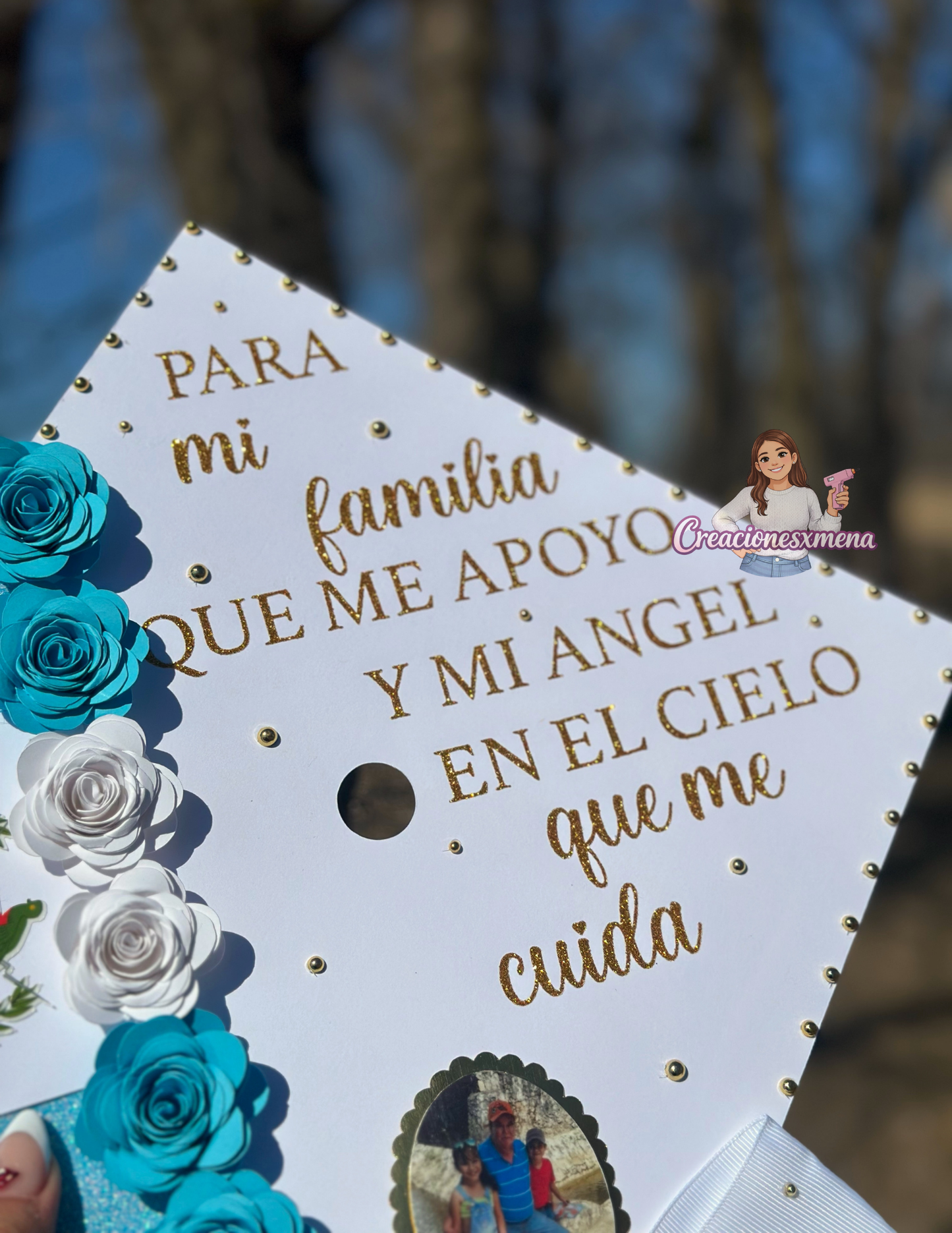 Guatemala Grad Cap Topper