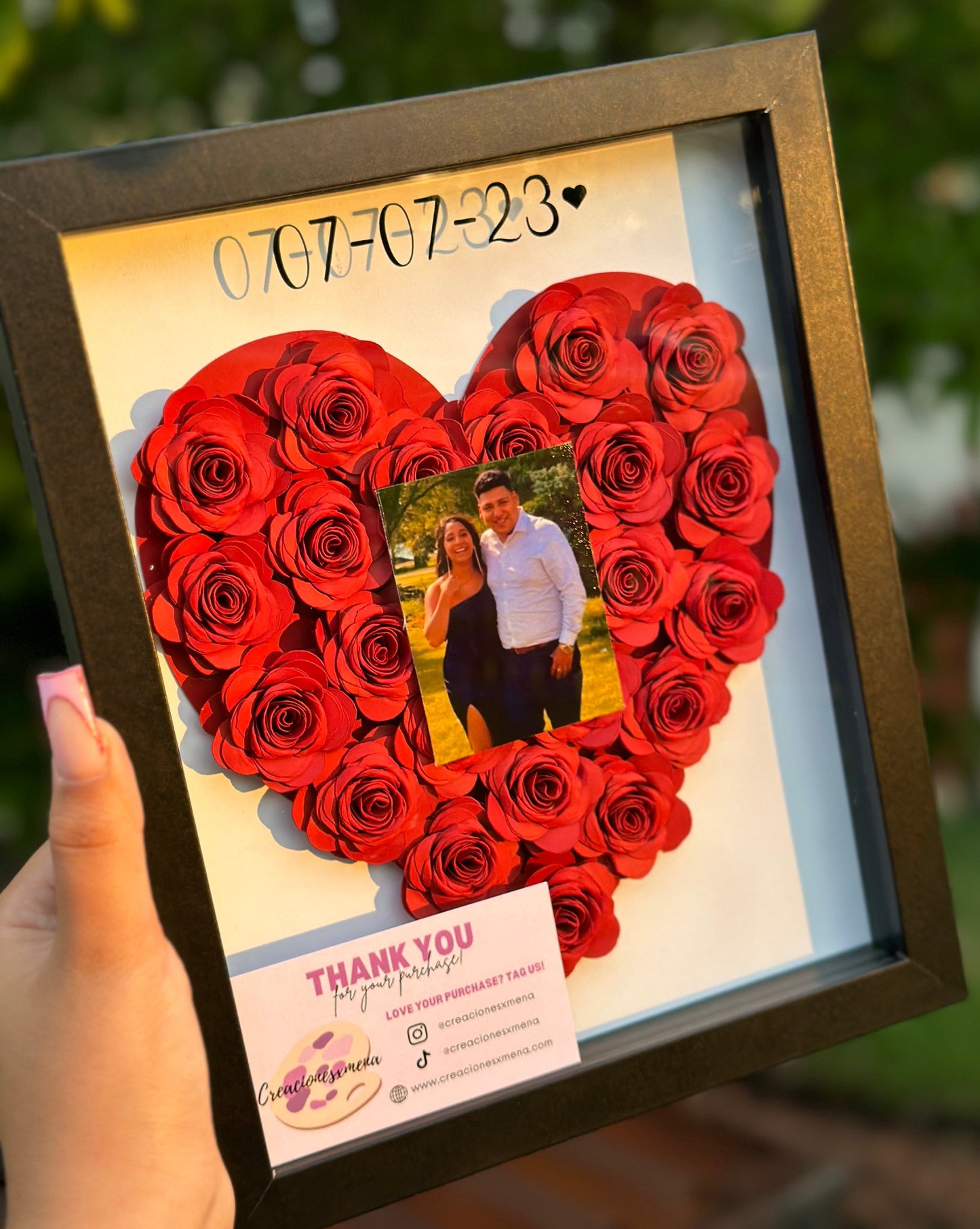 Heart Shadow Box
