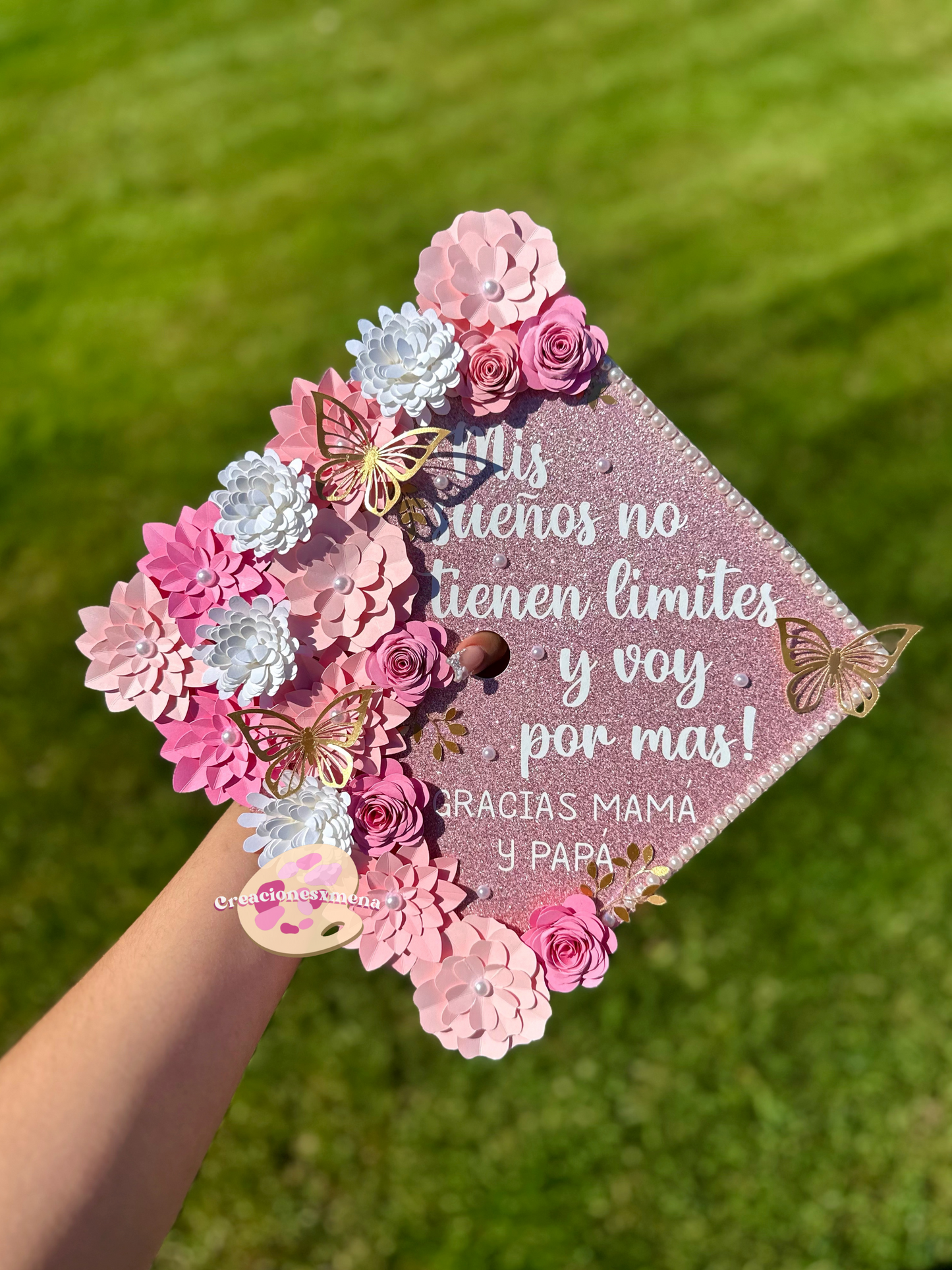 Pink Grad Cap