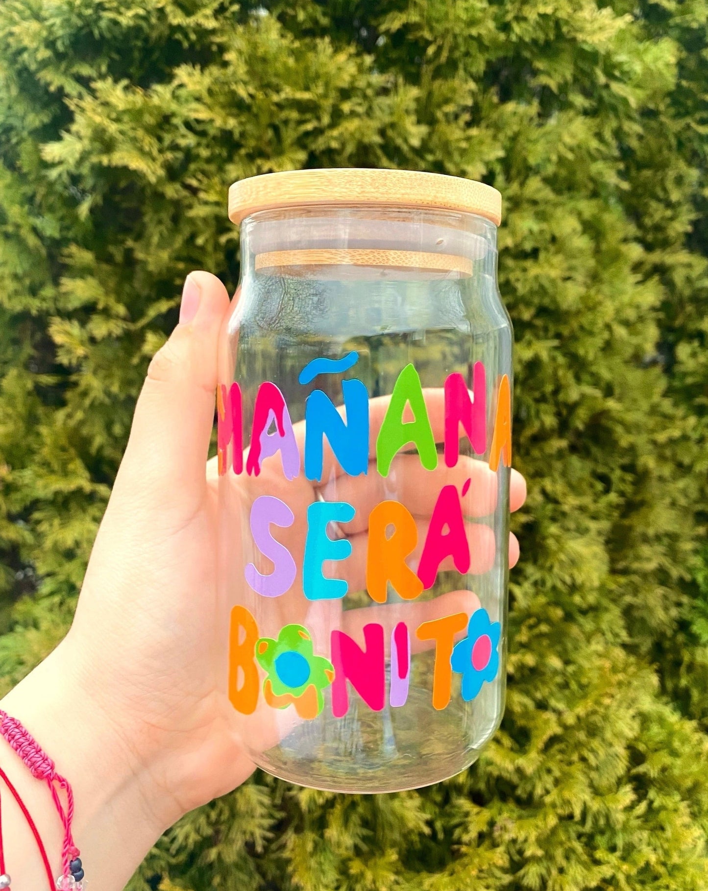 Mañana Será Bonito Glass Cup