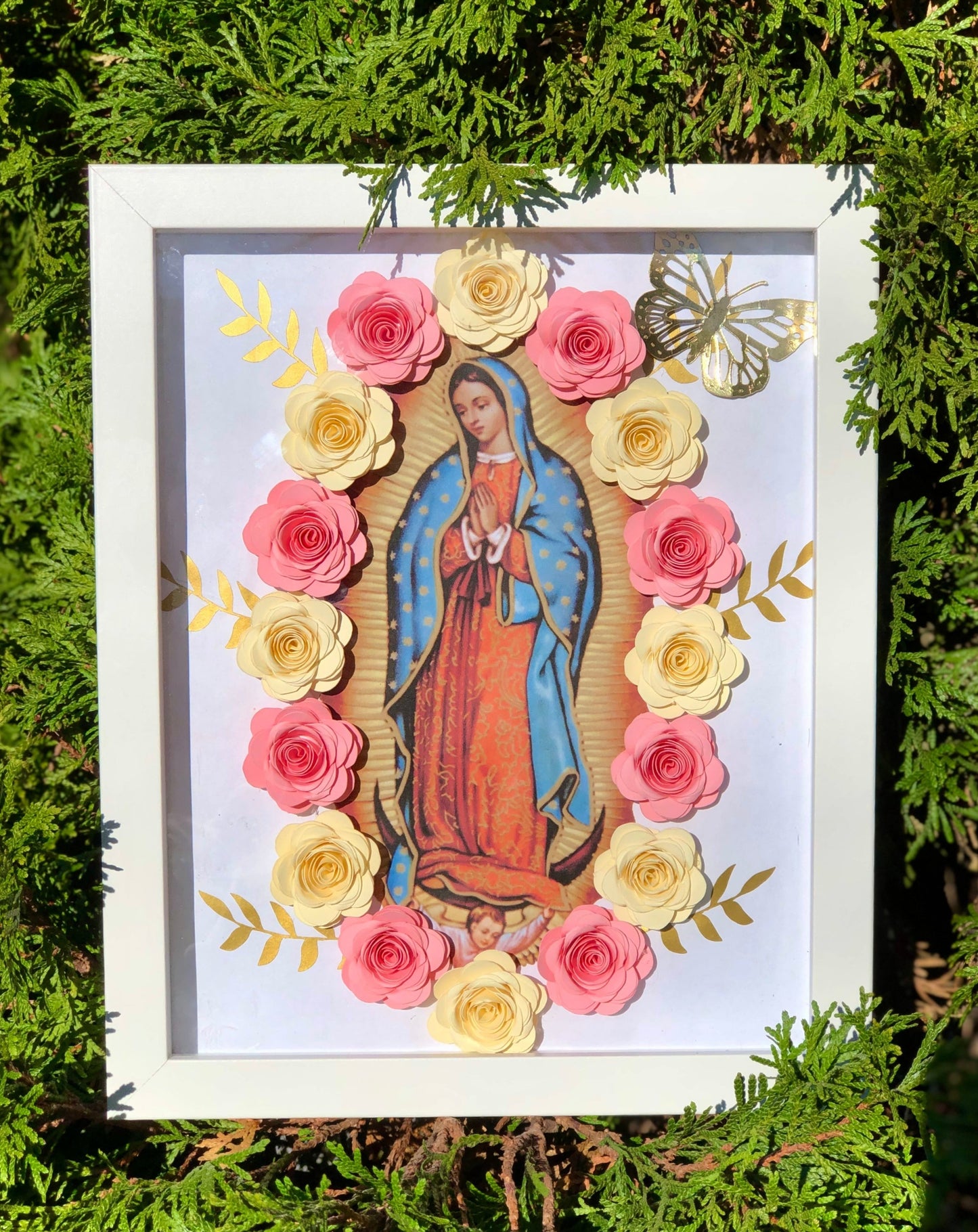 Virgen de Guadalupe Shadow Box