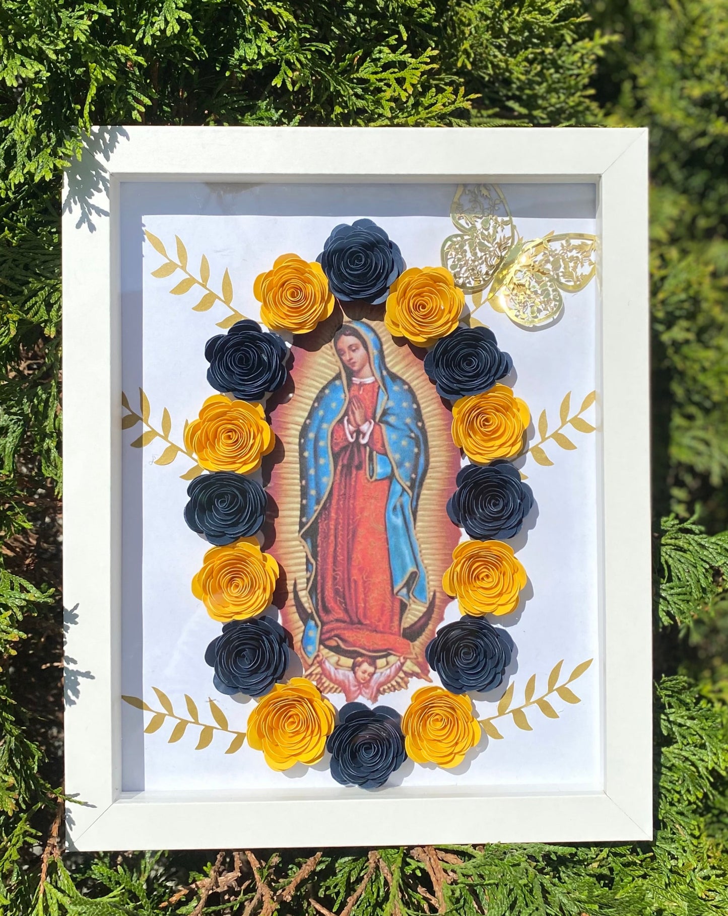 Virgen de Guadalupe Shadow Box