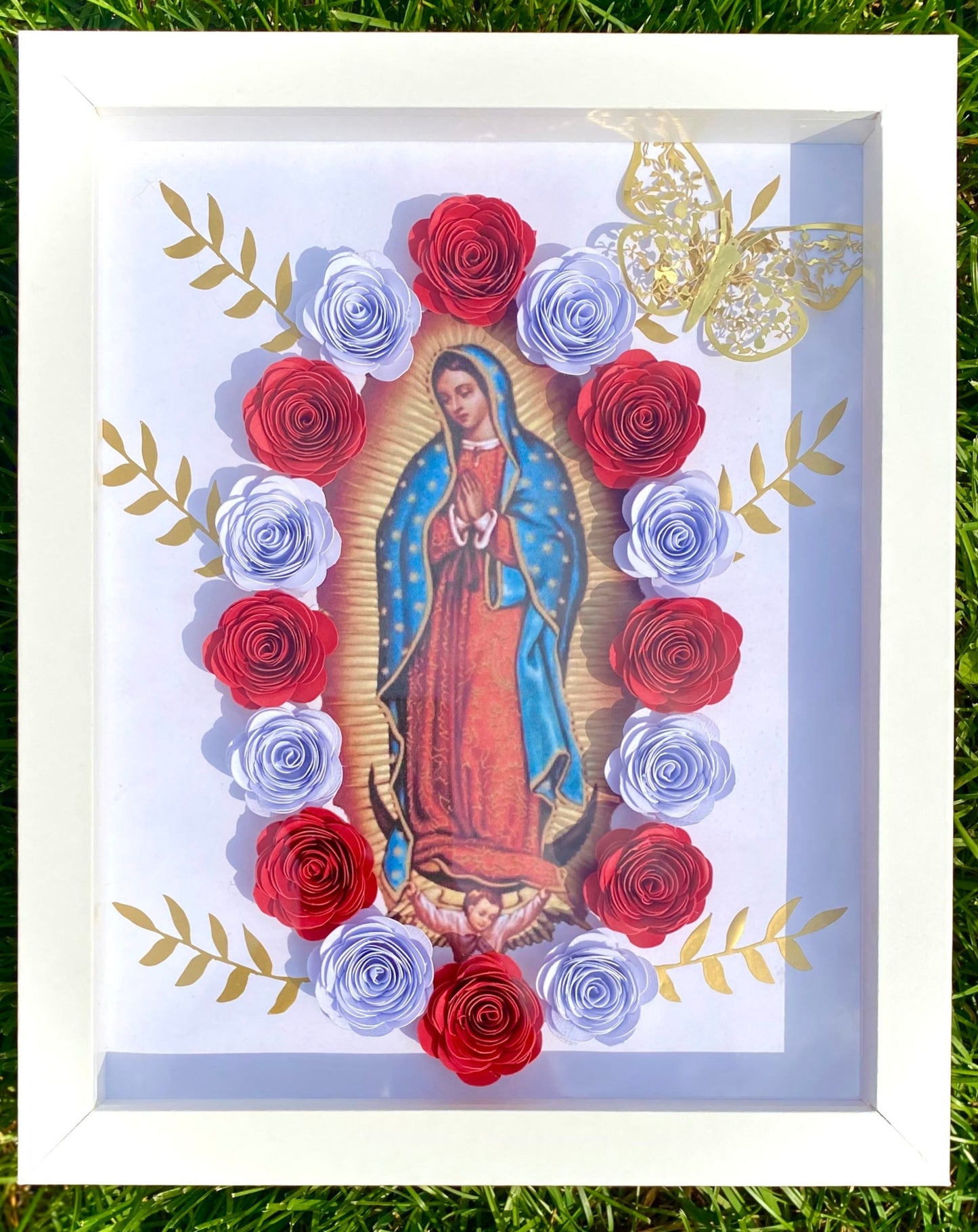 Virgen de Guadalupe Shadow Box