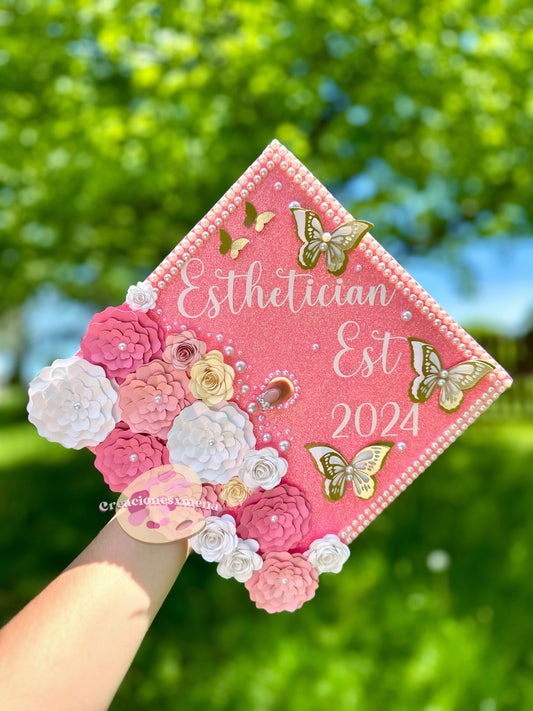 Esthetician Grad Cap