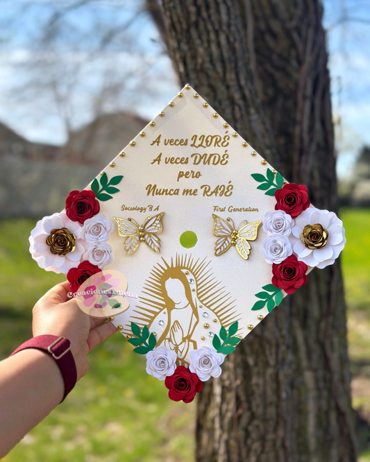 Virgin Mary Grad Cap