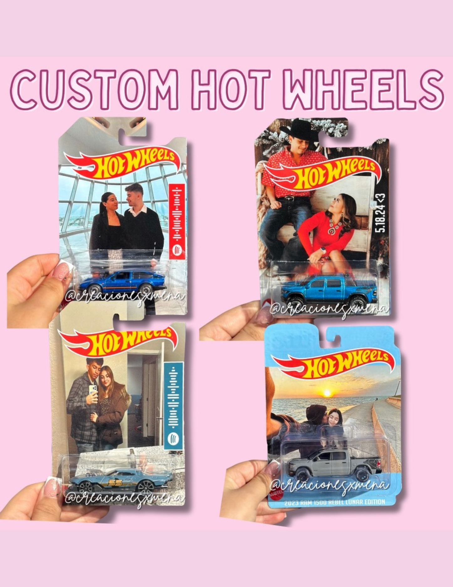 Custom Personalizable Hot Wheel