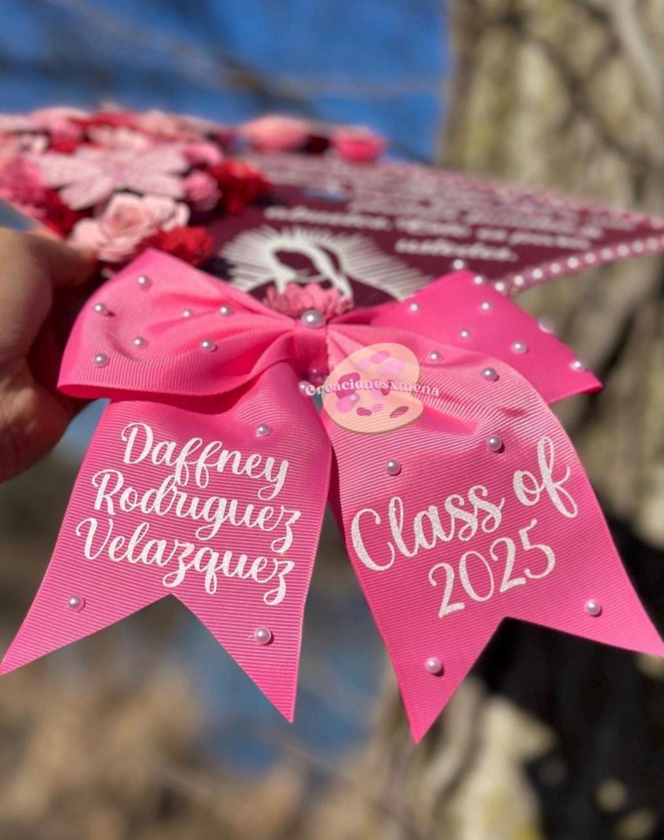 Custom Graduation Bow