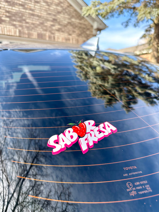 Sabor Fresa Decal