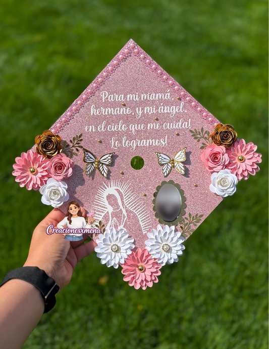 Virgin Mary Grad Cap