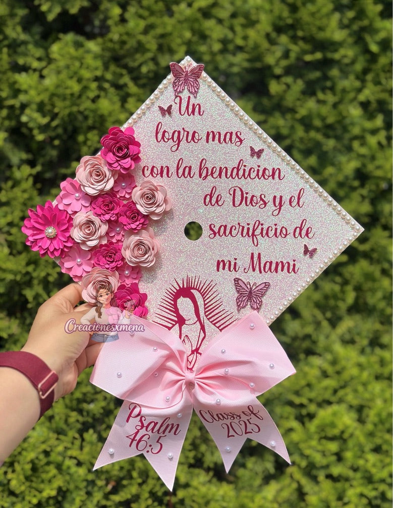 Virgin Mary Grad Cap