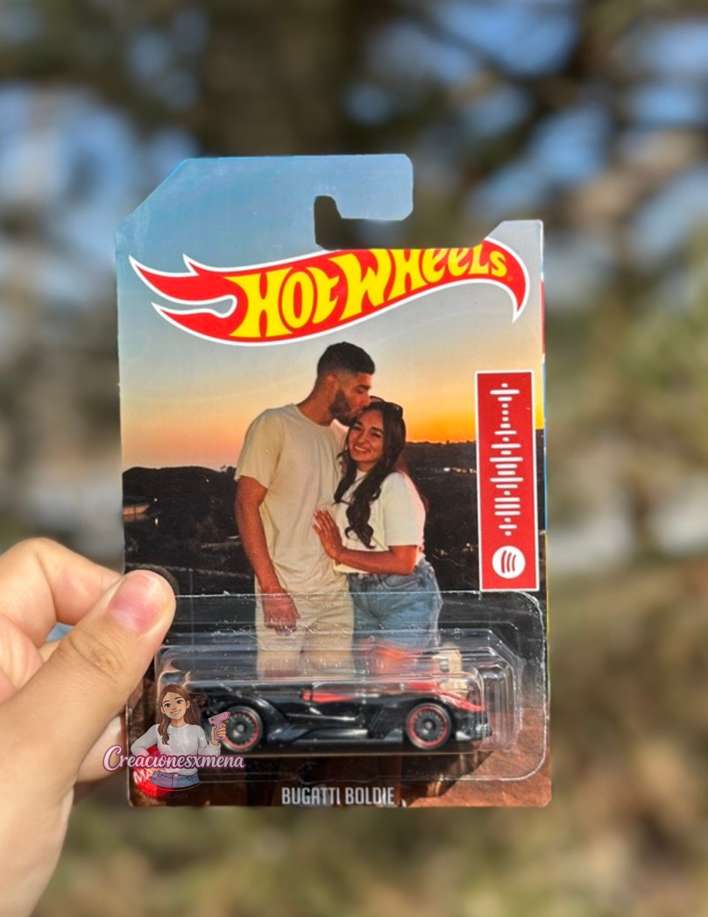 Custom Personalizable Hot Wheel