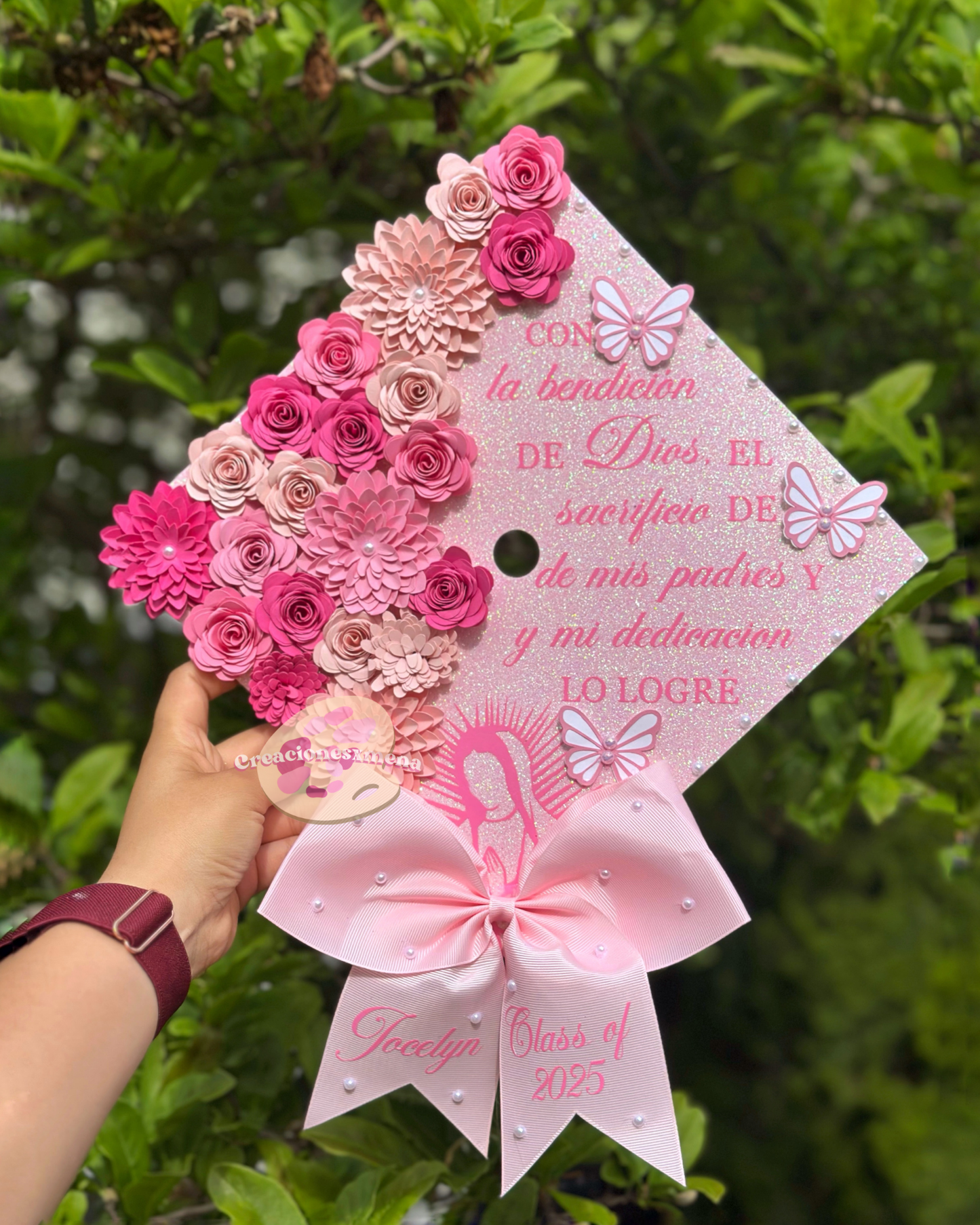 Virgin Mary Grad Cap