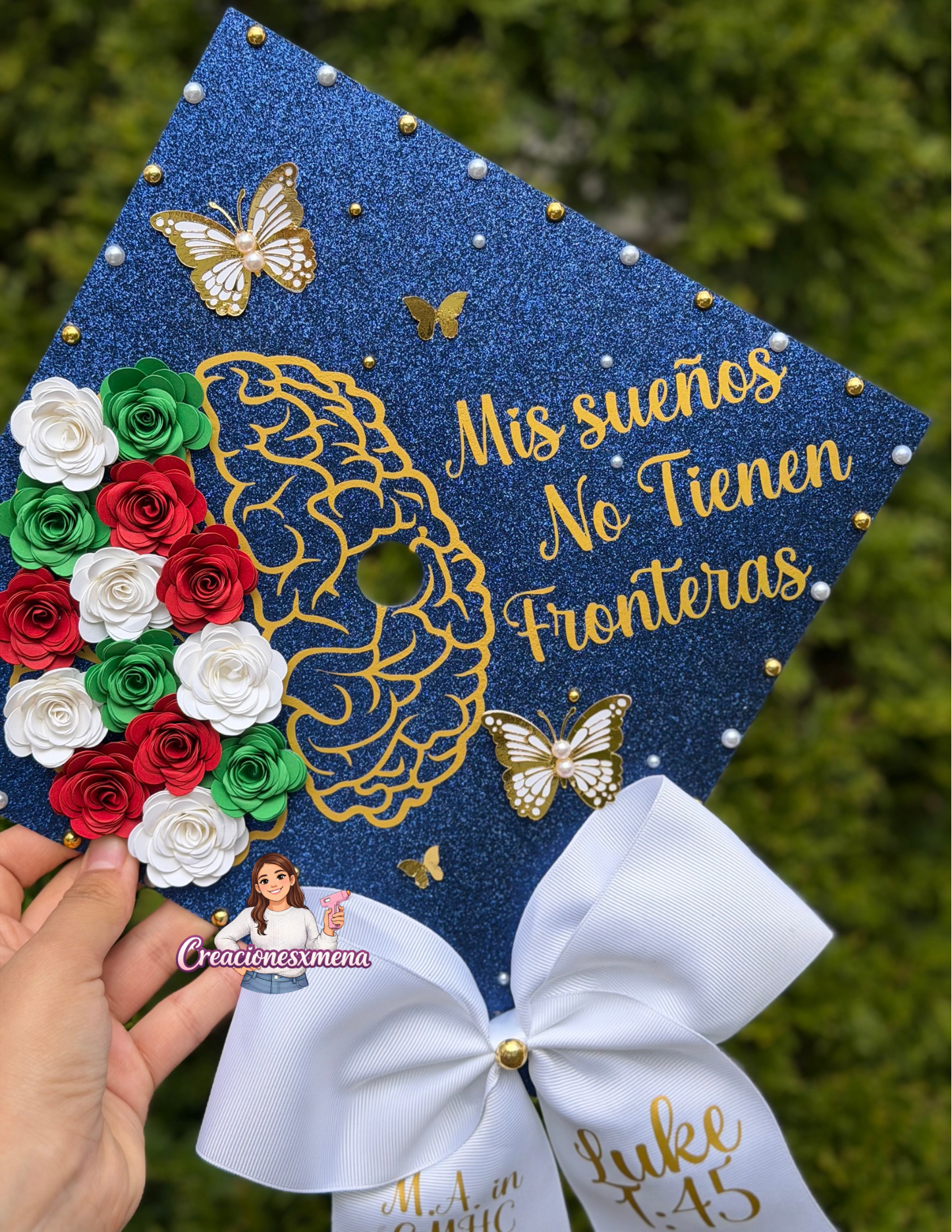 Brain Grad Cap Topper