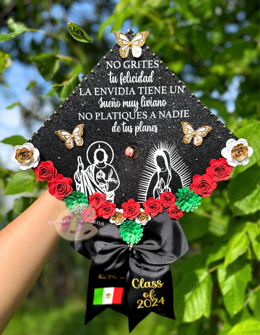 Mexican Grad Cap Topper