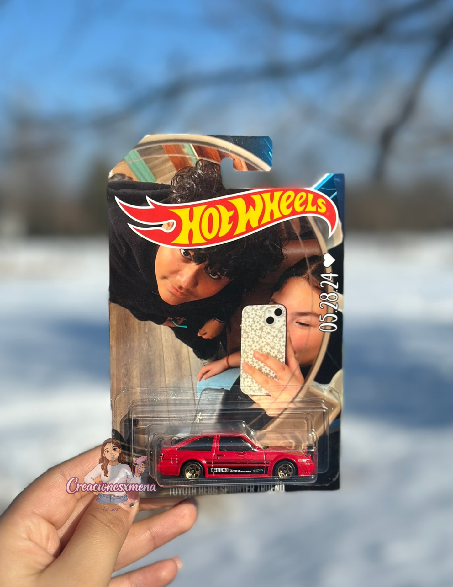 Custom Personalizable Hot Wheel