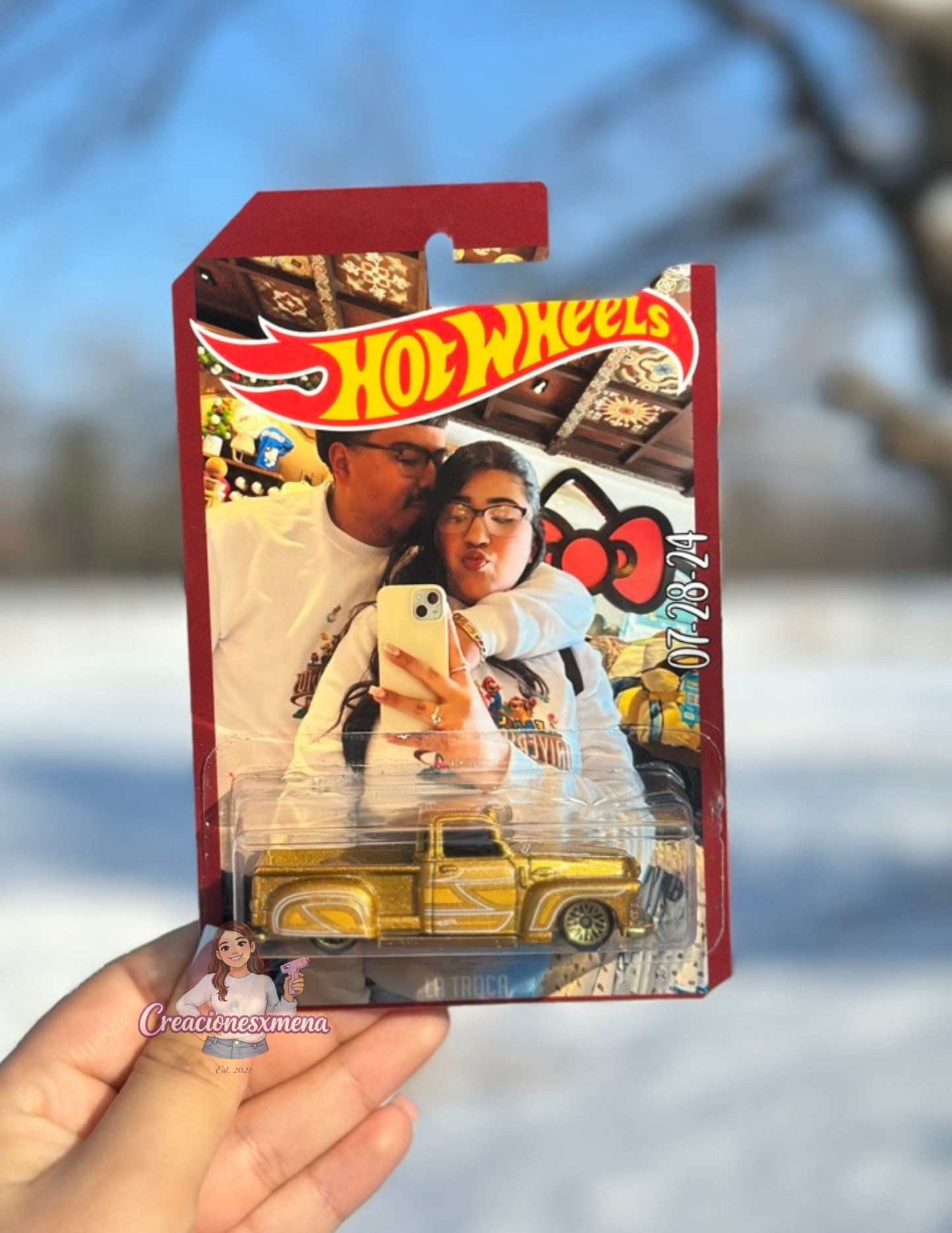 Custom Personalizable Hot Wheel
