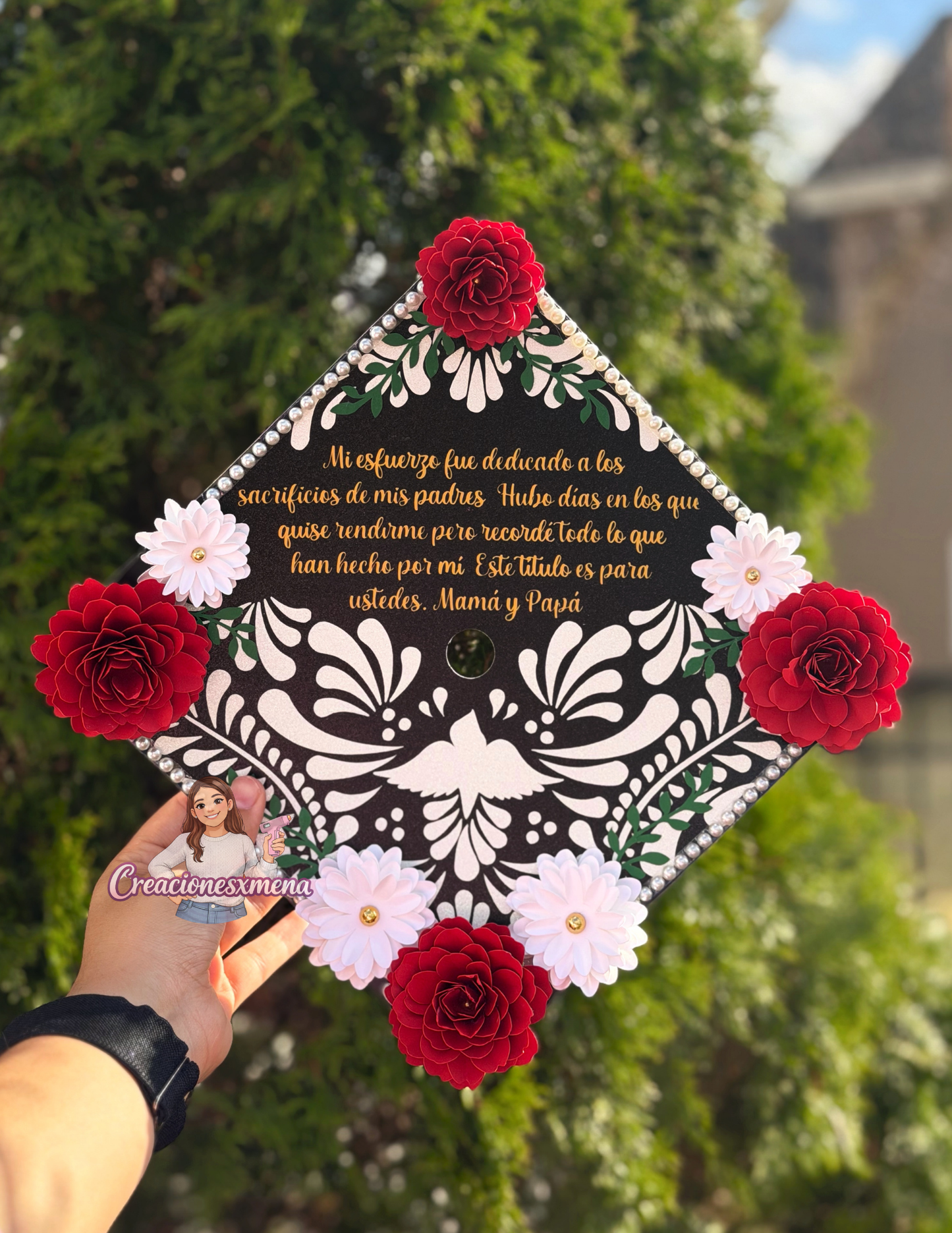 Talavera Grad Cap Topper