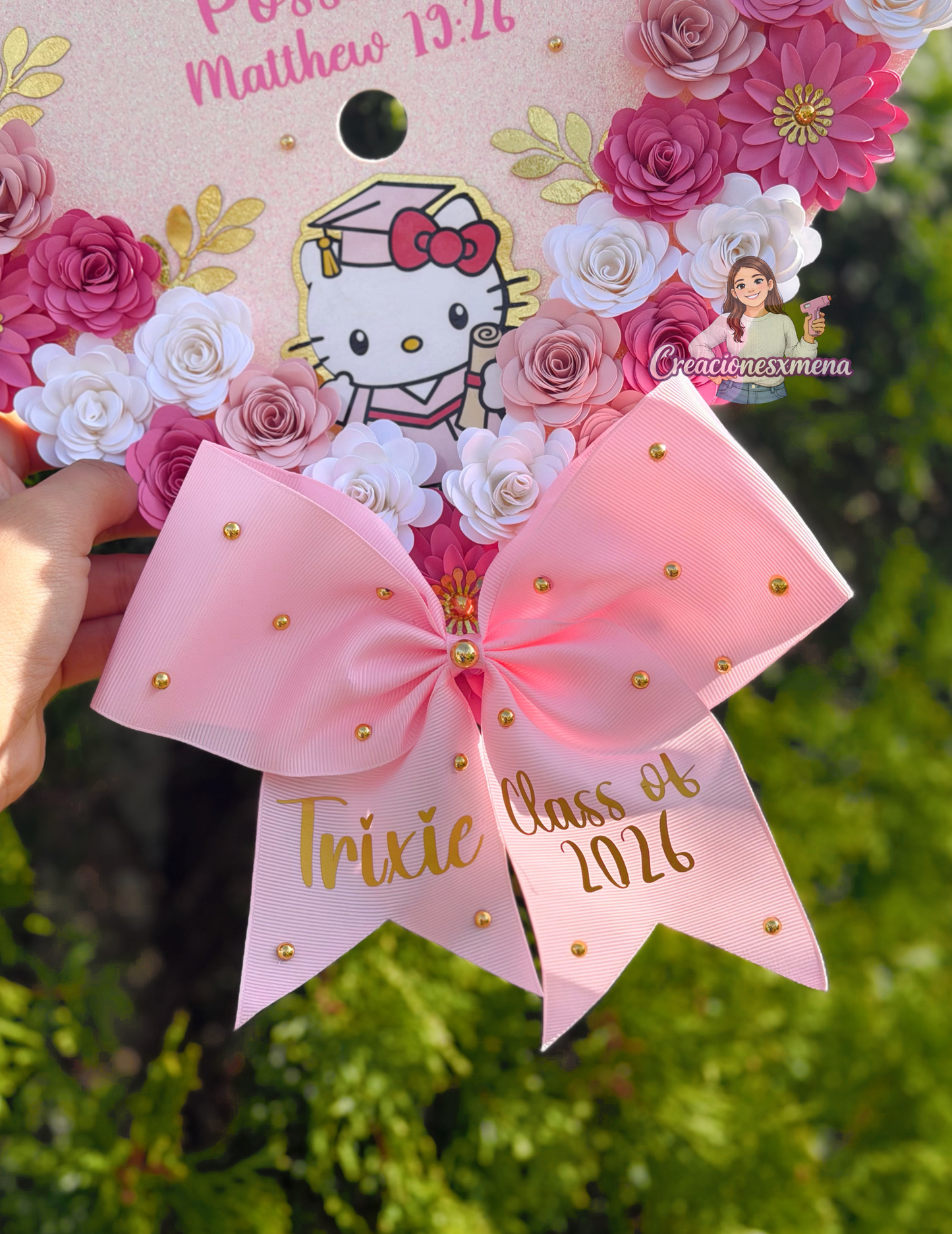 HK Grad Cap Topper