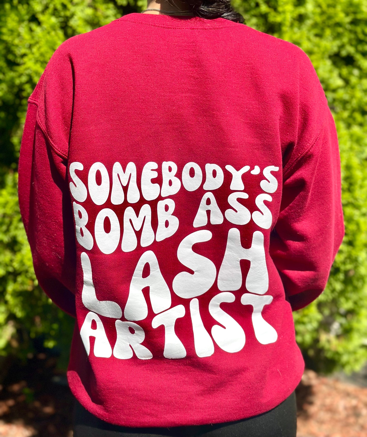 Bomb Lash Artist Crewneck