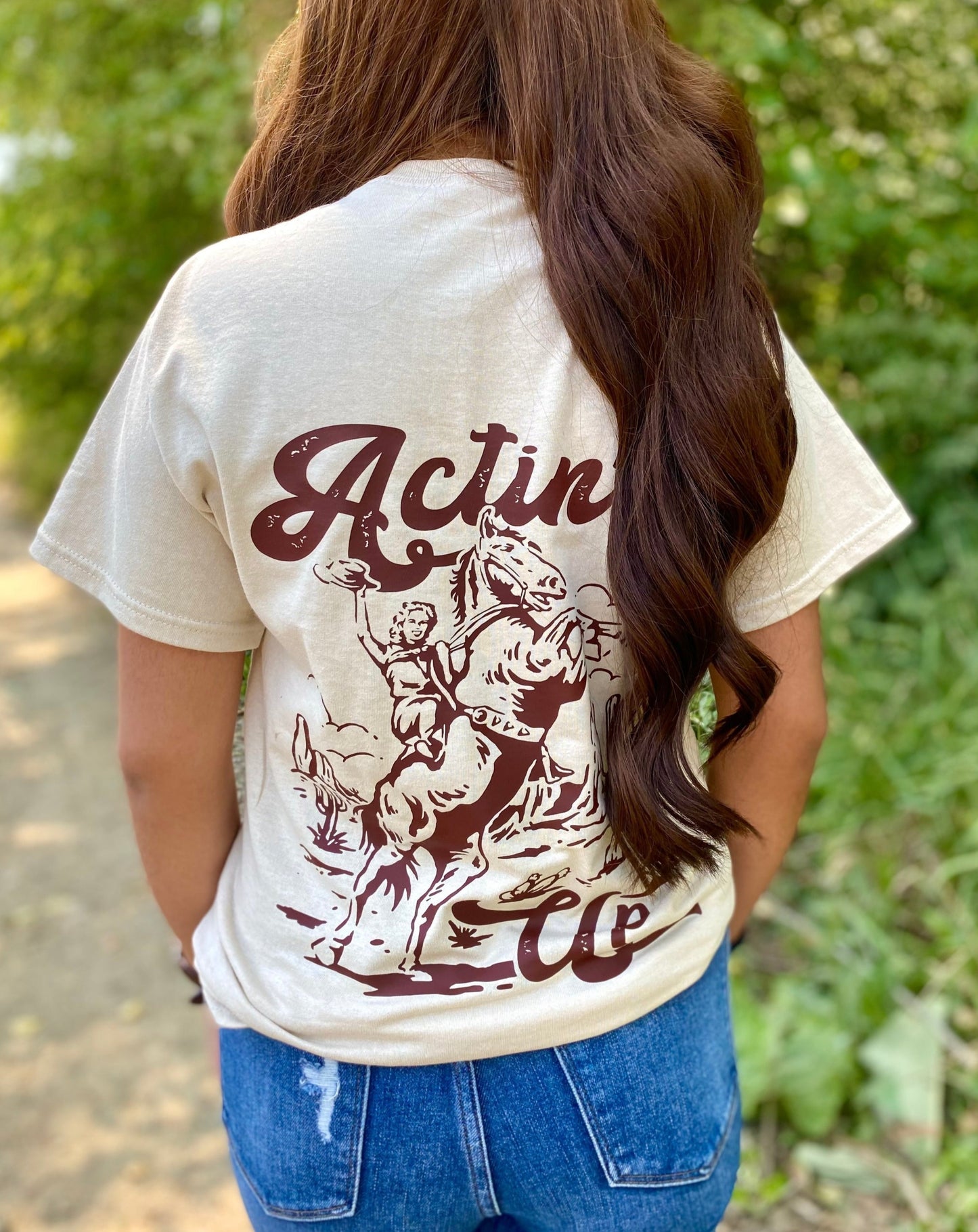 Actin' Up T-Shirt (BACK DESIGN)