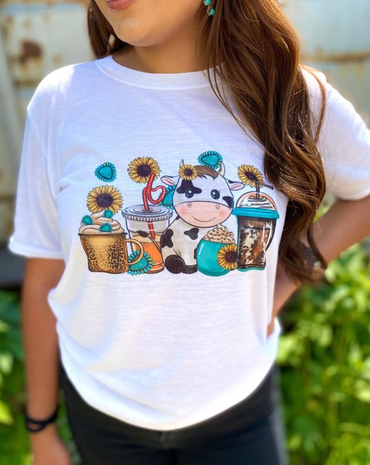 Cow Coffe T-Shirt