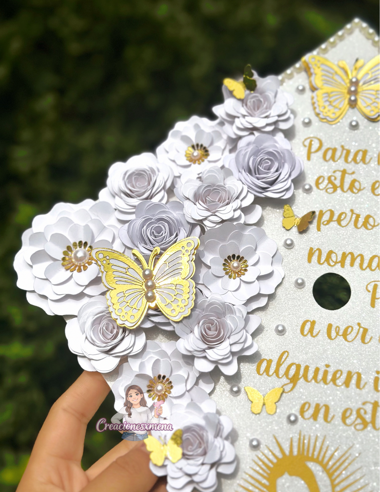 Virgin Mary Grad Cap