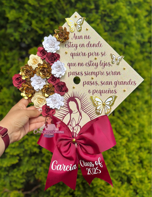 Virgin Mary Grad Cap