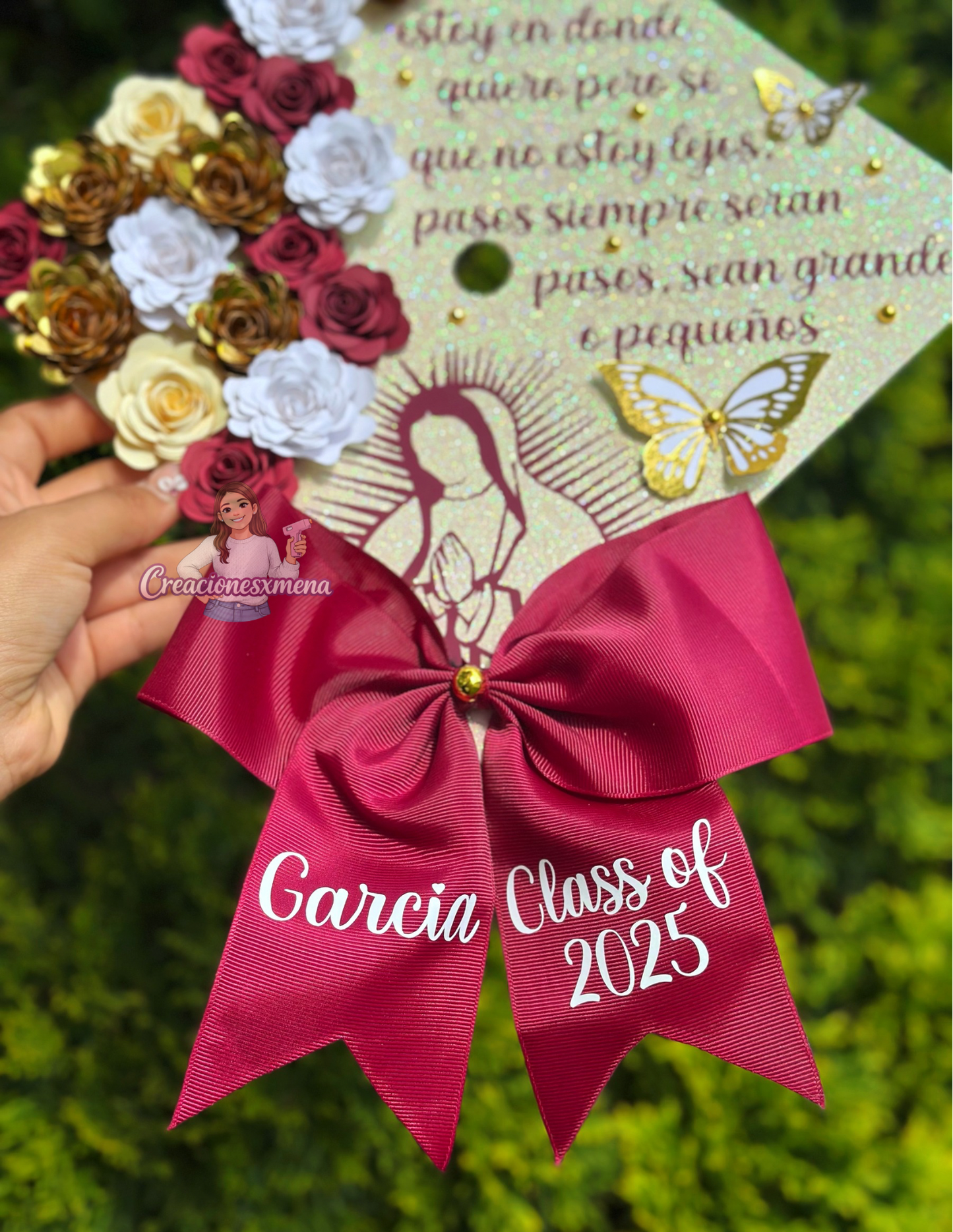 Virgin Mary Grad Cap