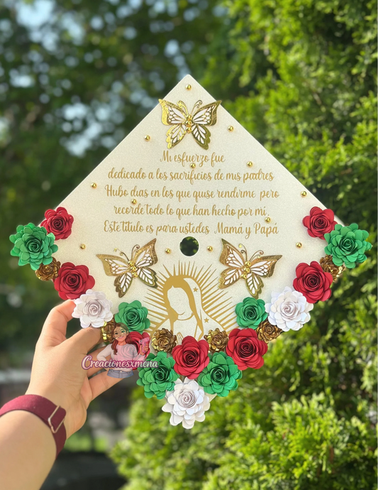 Virgin Mary Grad Cap