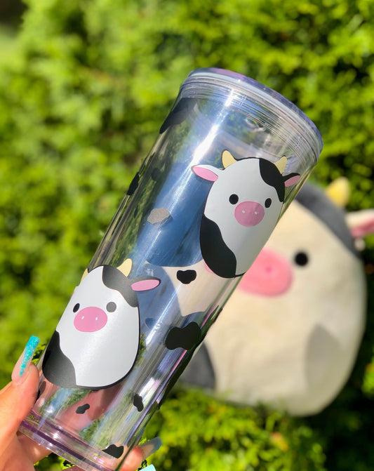 Cow Squishmallow Cup